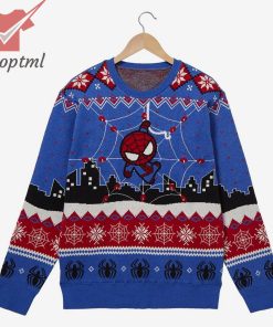 Marvel Spider Man Web Holiday Sweater