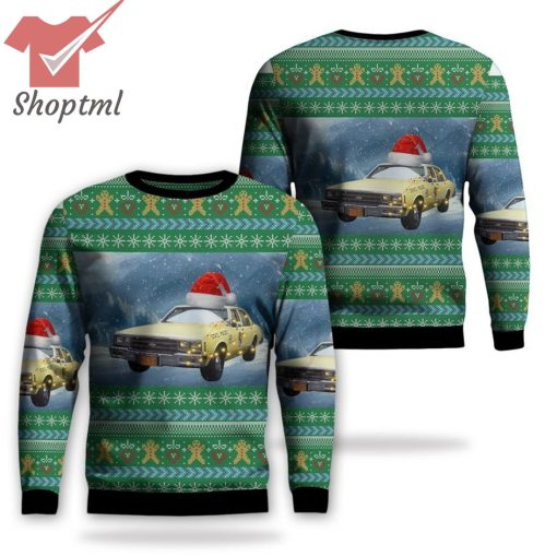 Maryland State Police 1983 Chevrolet Impala Ugly Christmas Sweater