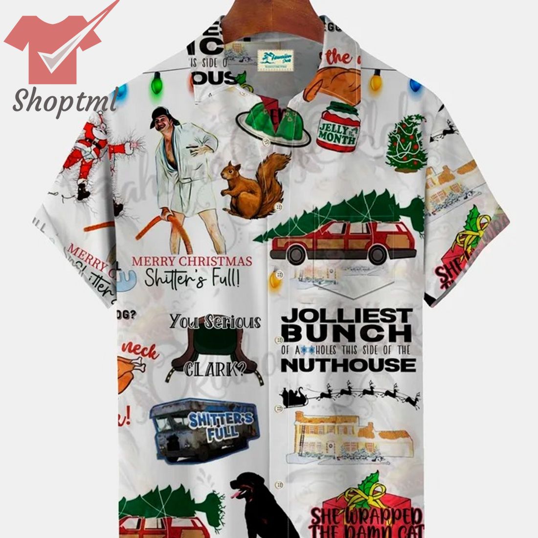 Merry Christmas Shitter's Full Hawaiian Shirt