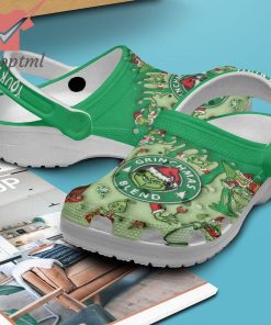 merry grinchmas blend custom name crocs clogs 3 pgeRF