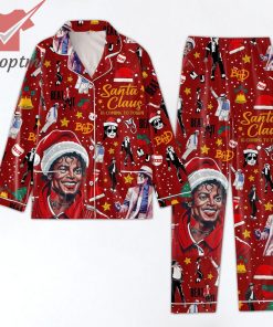 Michael Jackson Santa Claus Is Coming To Town Christmas Pajamas Set