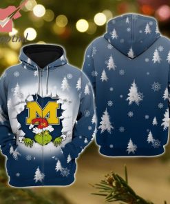 Michigan Wolverines Grinch Christmas Sweatshirt Hoodie