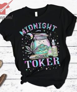 Midnight Toker Canabis Christmas Pajamas Set