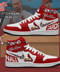 MLB St Louis Cardinals Custom Name Air Jordan 1 Sneaker
