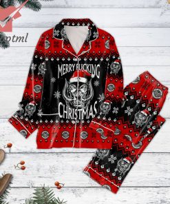 Motorhead Meryr Fucking Christmas Pajamas Set