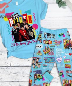 New Kids on the Block I’ll Be Loving You Forever christmas pajamas set