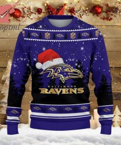 NFL Baltimore Ravens 2023 Ugly Christmas Sweater