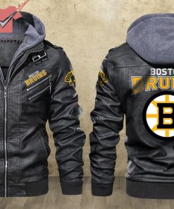 NHL Boston Bruins Leather Jacket