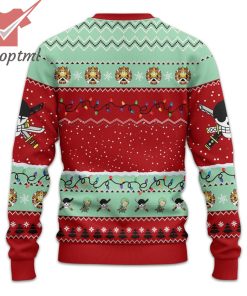 one piece zoro ugly christmas sweater 3 XVOxd