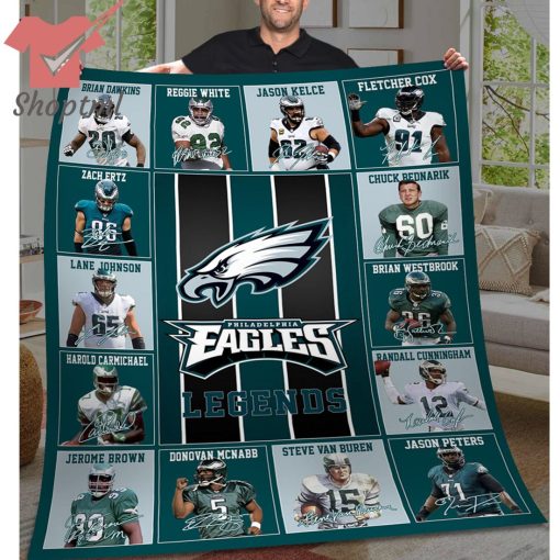 Philadelphia Eagles Legends Fleece Blanket