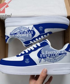 PL Everton Custom Nike Air Force Sneakers