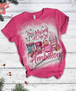 Pour my self a cup of ambition christmas pajamas set