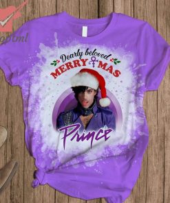 Prince Rogers Nelson Dearly Beloved Merry Christmas Pajamas Set
