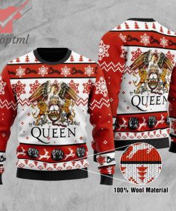 Queen band 2023 wool ugly christmas sweater
