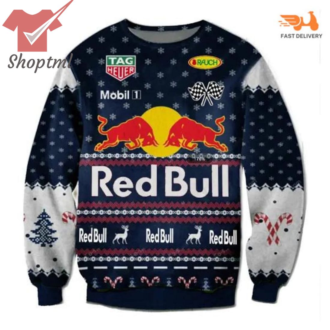 Red Bull FI Racing Ugly Christmas Sweater