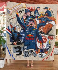 Red Bull Racing F1 2023 Champion Quilt Blanket