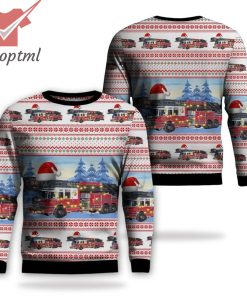 Rosemont Police-Fire Public Safety Rosemont Illinois Ugly Christmas Sweater