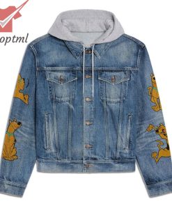 Scooby Doo I Suffer From OSD Hooded Denim Jacket