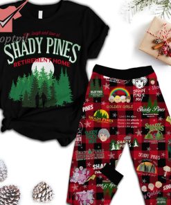 Shady Pines Retirement Home Christmas Pajamas Set