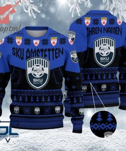 SKU Amstetten Custom Name Ugly Christmas Sweater