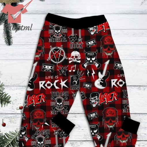 Slayer reign in christmas pajamas set