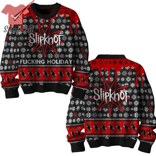 Slipknot Fucking Holiday Ugly Christmas Sweater