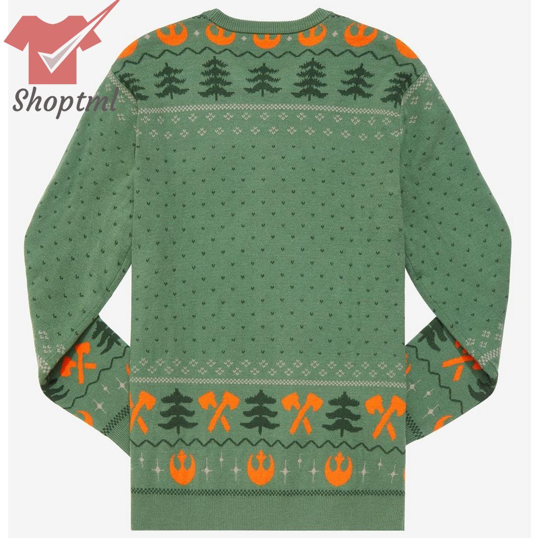 Star Wars Ewoks Around The Christmas Tree  Holiday Sweater
