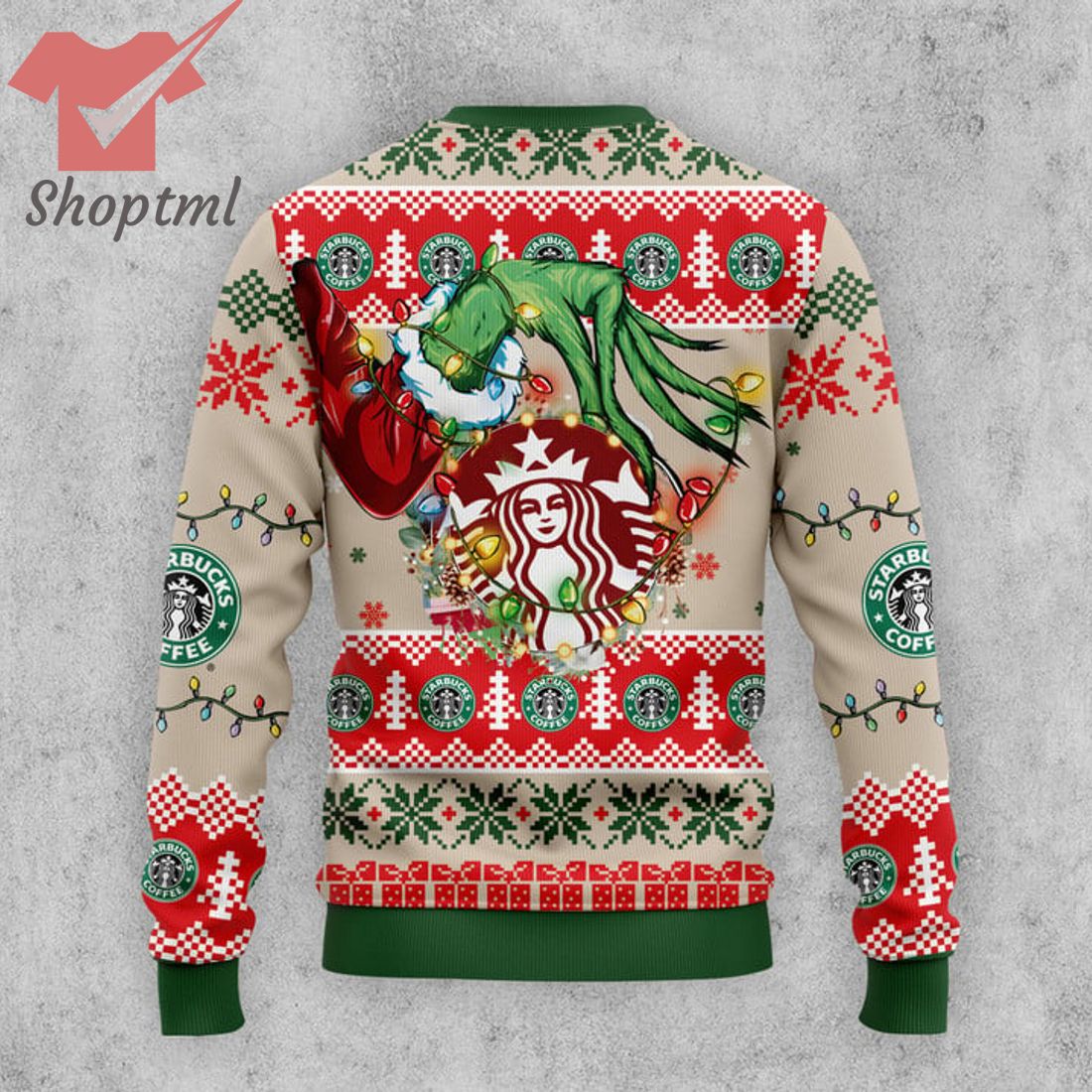 Starbucks x The Grinch Ugly Christmas Sweater