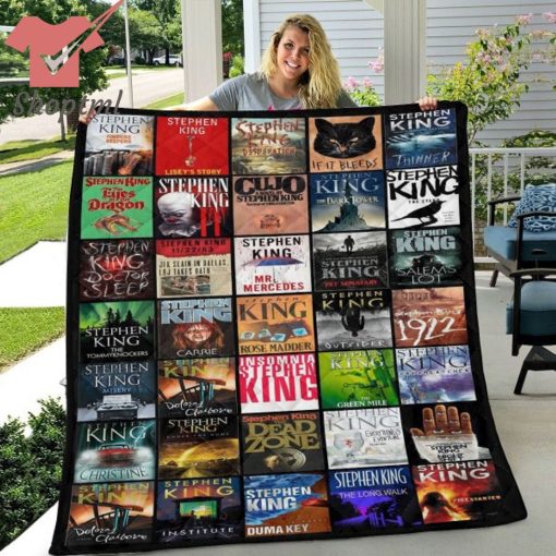 Stephen King Horror Quilt Blanket