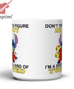 Stitch don’t try to figure me out mug