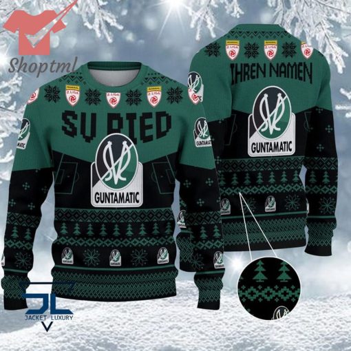 SV Ried Custom Name Ugly Christmas Sweater