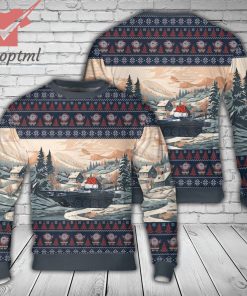 Swedish Army Stridsvagn 103 Ugly Christmas Sweater