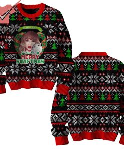Taylor Alison Swift Merry Swiftmas Ugly Sweater