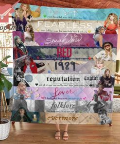 taylor swift fearless speak now red quilt blanket 2 NP8o9