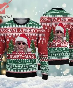 Taylor Swift Have A Merry Swift-Mas Ugly Christmas Sweater