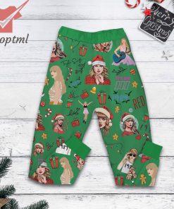 taylor swift have yourself a merry swift mas christmas pajamas set 3 OfSOP