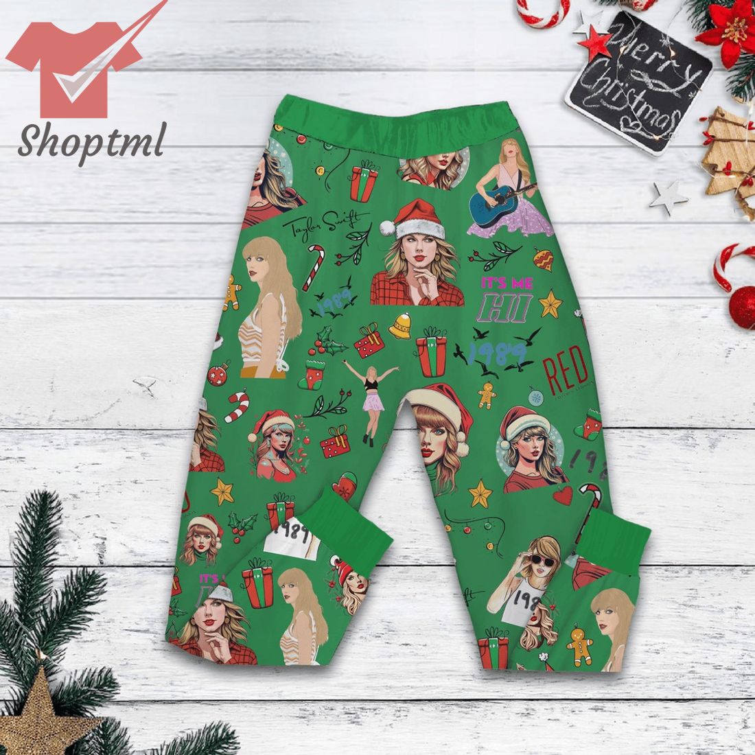 Taylor Swift have yourself a merry swift-mas christmas pajamas set