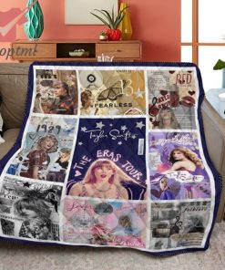 taylor swift the eras tour red fearless quilt blanket 4 fZECG