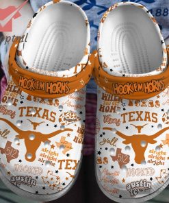 Texas Longhorns Hook Em Horns Crocs Clogs