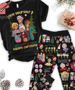 The Golden Girl Have Yourself A Golden Christmas Pajamas Set