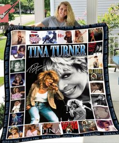 Tina Turner Anna Mae Bullock Signature Quilt Blanket