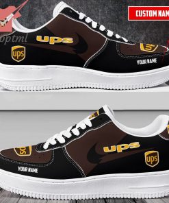 UPS Custom Name Nike Air Force One Shoes
