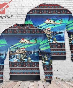 US Navy MH-60 Seahawk Ugly Christmas Sweater