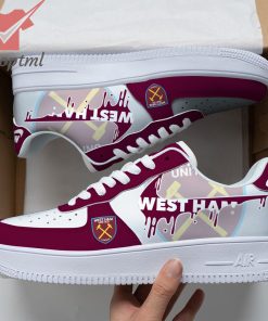 West Ham United Custom Nike Air Force Sneakers