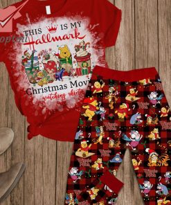 Winnie the Pooh This Is My Hallmark Christmas Pajamas Set