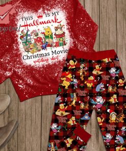 Winnie the Pooh This Is My Hallmark Christmas Pajamas Set