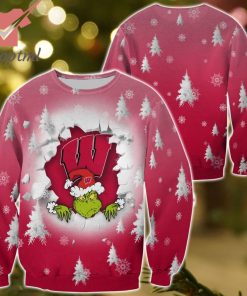 wisconsin badgers grinch christmas sweatshirt hoodie 3 7GRTy