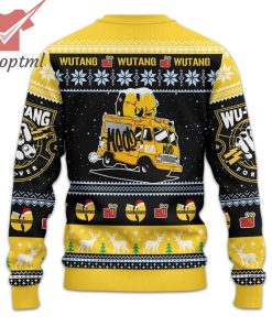 wu tang clan snowflakes ugly christmas sweater 3 zw8ch