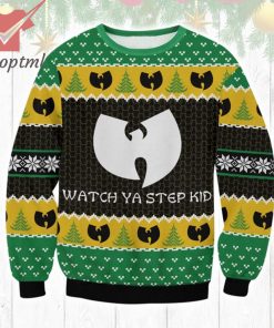 Wu Tang Watch Ya Step Kid Ugly Christmas Sweater
