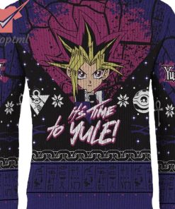 Yu Gi Oh It’s Time To Yule Purple Ugly Christmas Sweater